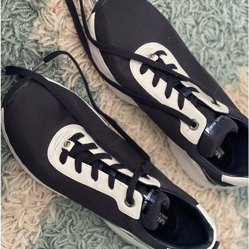 Michael Kors navy sneakers size 9m